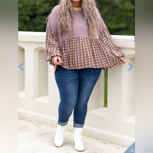 Chic Soul Babydoll top